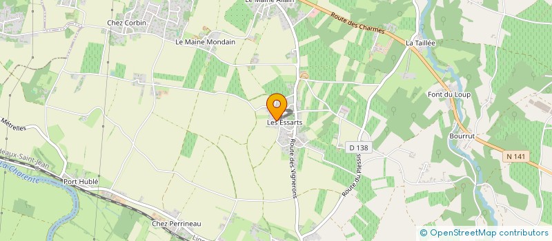 localisation de l'entreprise GALUCO  CHANIERS