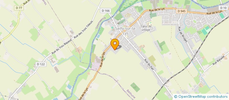 localisation de l'entreprise GALUIS  SAILLY-SUR-LA-LYS