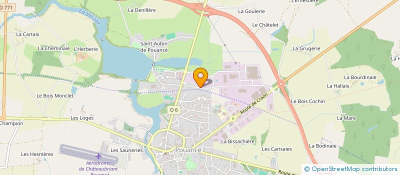 localisation de l'entreprise GALUM à OMBREE D'ANJOU