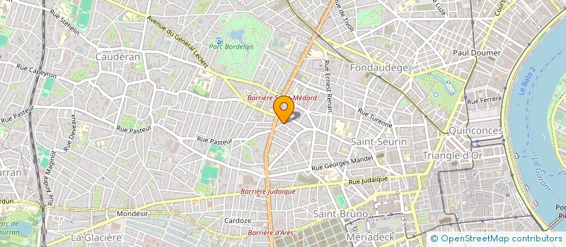 localisation de l'entreprise GALUT ROBERT                         1  BORDEAUX