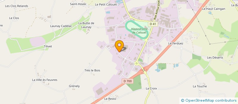 localisation de l'entreprise GALVA INDUSTRIES à LOUDEAC