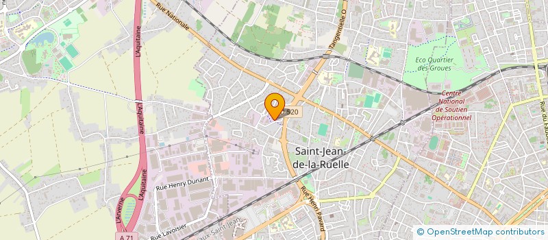 localisation de l'entreprise GALVEC LOIRET  SAINT-JEAN-DE-LA-RUELLE