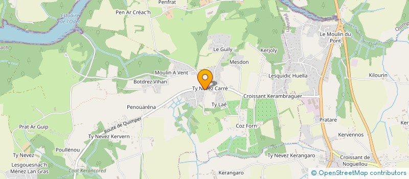 localisation de l'entreprise GALVEN IMMO  GOUESNACH