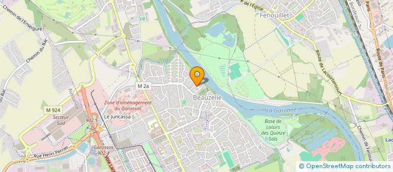 localisation de l'entreprise GALVIMMO  BEAUZELLE