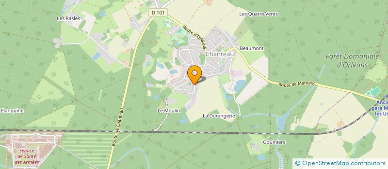 localisation de l'entreprise GALWAY  CHANTEAU