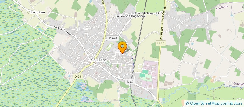 localisation de l'entreprise GALY  LE PERRIER