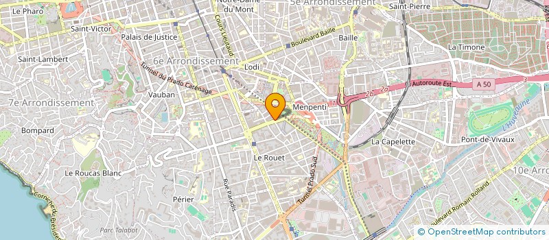 localisation de l'entreprise GALY  MARSEILLE