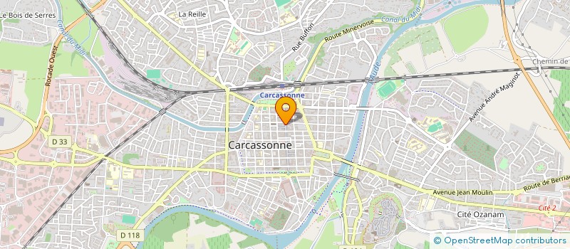 localisation de l'entreprise GALY LOUIS ET GALY MAURICE à CARCASSONNE