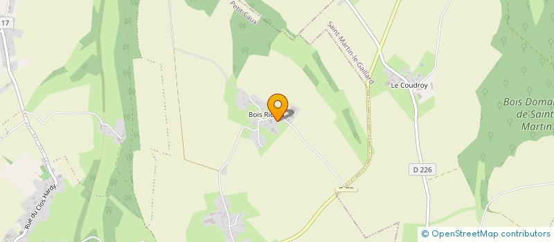 localisation de l'entreprise GALYA  PETIT-CAUX