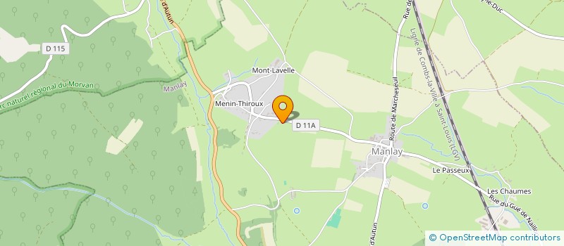 localisation de l'entreprise GALYMMO  MANLAY