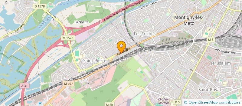 localisation de l'entreprise GALYO.VR  MOULINS-LES-METZ