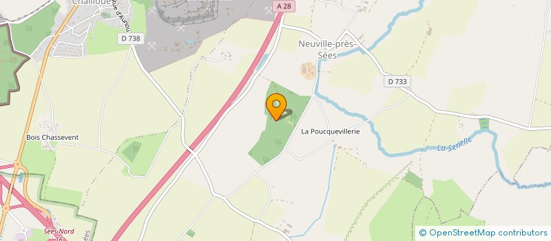 localisation de l'entreprise GAM à LES AUTHIEUX-DU-PUITS