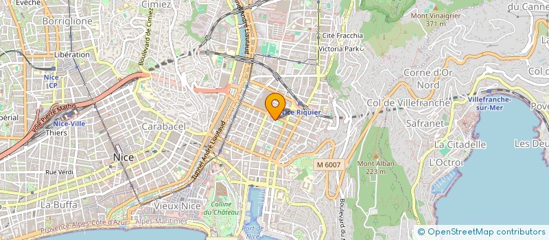localisation de l'entreprise GAM à NICE