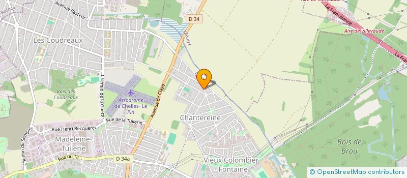 localisation de l'entreprise GAM ELEC à CHELLES