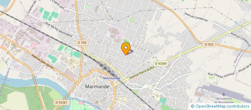 localisation de l'entreprise GAM'IMMO  MARMANDE