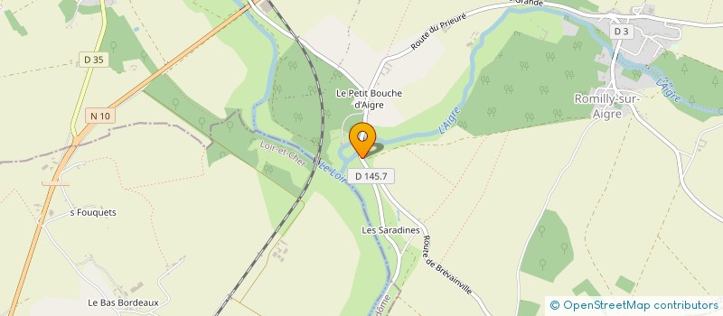localisation de l'entreprise GAM INTEGRAL à CLOYES-LES-TROIS-RIVIERES