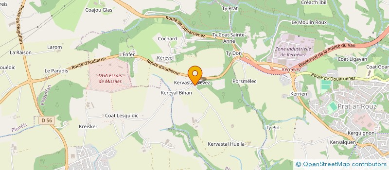 localisation de l'entreprise GAM PAF  PLONEIS