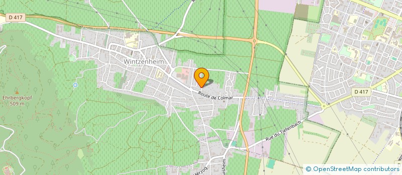 localisation de l'entreprise GAM REPARATIONS  WINTZENHEIM