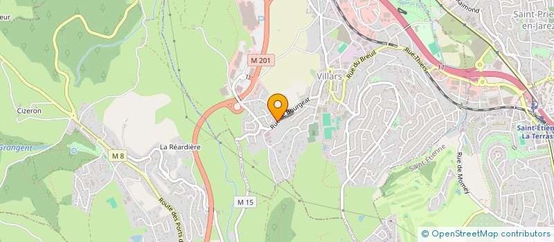 localisation de l'entreprise GAM TRANSPORTS à VILLARS