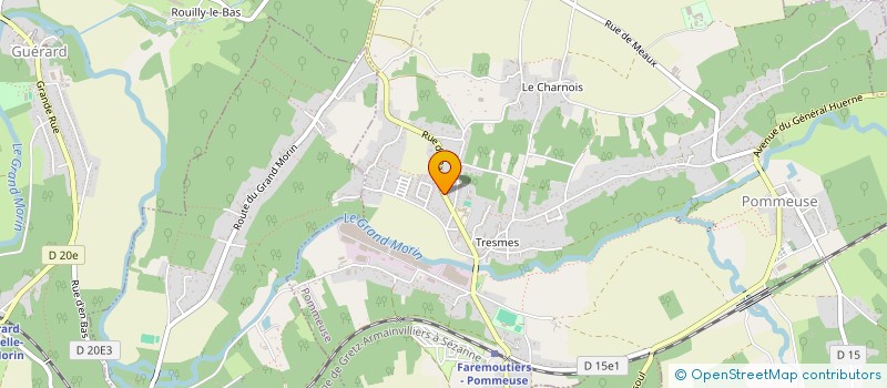 localisation de l'entreprise GAMA  ISLES-LES-VILLENOY