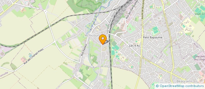 localisation de l'entreprise GAMA  ACHICOURT