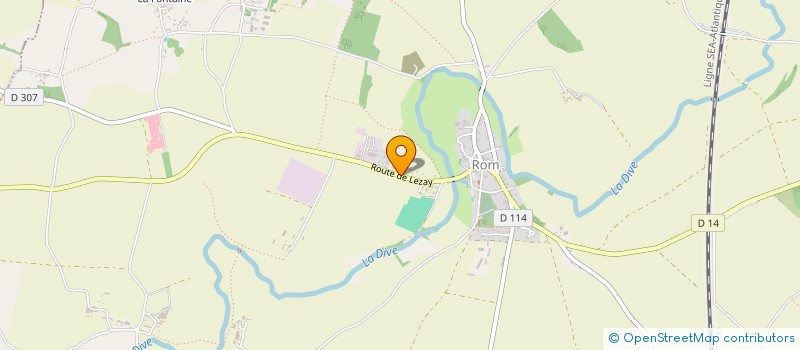 localisation de l'entreprise GAMA  ROM