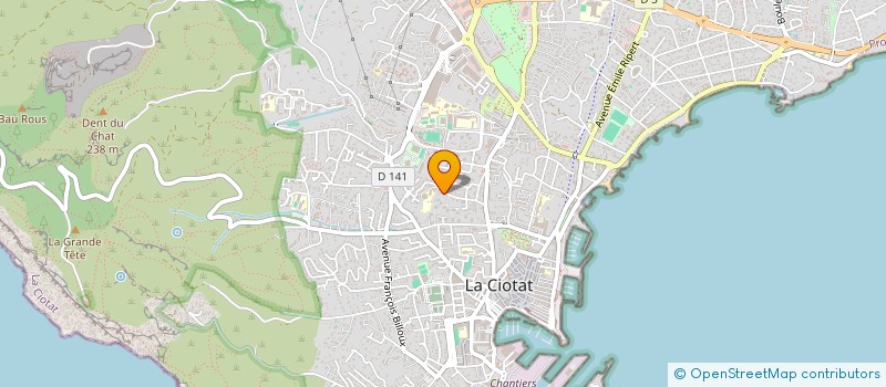 localisation de l'entreprise GAMA  LA CIOTAT