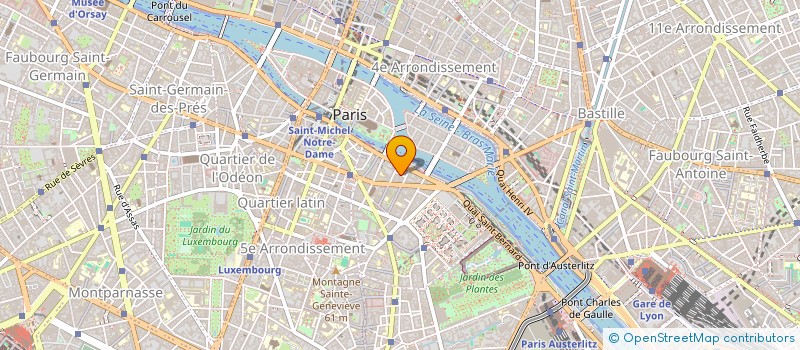 localisation de l'entreprise GAMA  PARIS