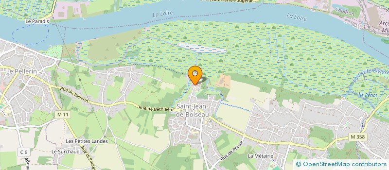 localisation de l'entreprise GAMA  SAINT-JEAN-DE-BOISEAU