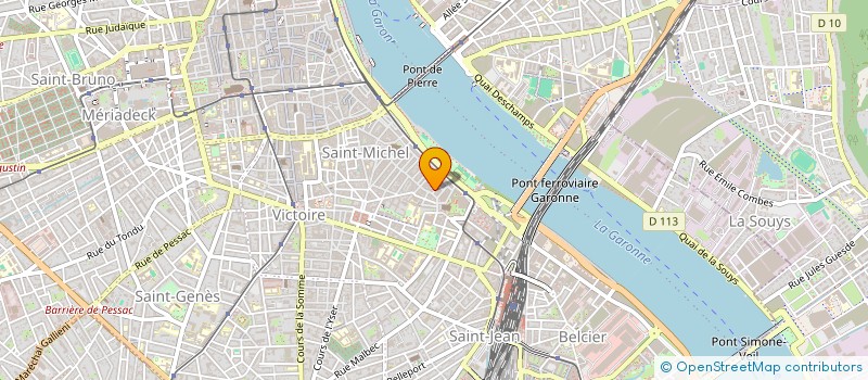 localisation de l'entreprise GAMA  BORDEAUX