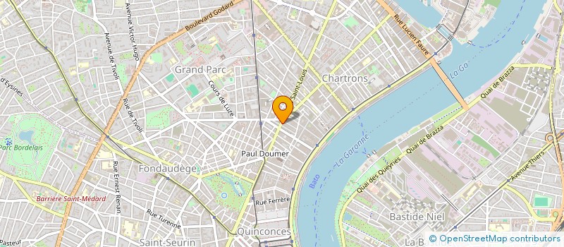localisation de l'entreprise GAMA COMPANY à BORDEAUX