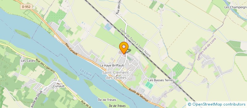 localisation de l'entreprise GAMA CROISSANCE à SAINT-CLEMENT-DES-LEVEES