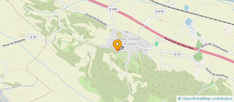 localisation de l'entreprise GAMA HABITAT  VILLEDUBERT