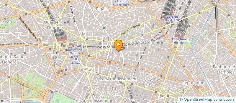 localisation de l'entreprise GAMA IMMO  PARIS