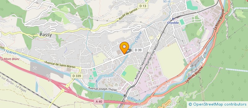 localisation de l'entreprise GAMA INVEST  PASSY