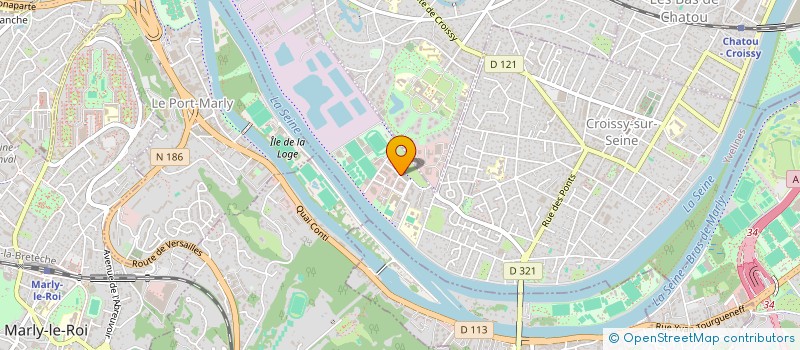 localisation de l'entreprise GAMA RE INVEST  CROISSY-SUR-SEINE