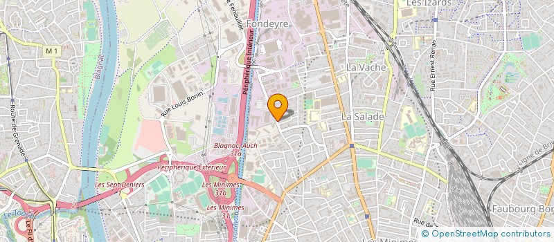 localisation de l'entreprise GAMA RENOVATION à TOULOUSE