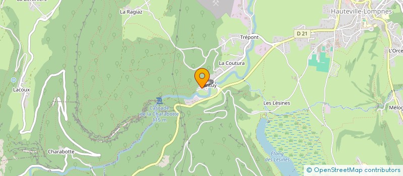 localisation de l'entreprise GAMAC IMMO  PLATEAU D'HAUTEVILLE