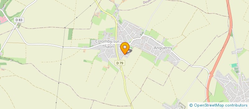 localisation de l'entreprise GAMACHA  COLOMBY-ANGUERNY