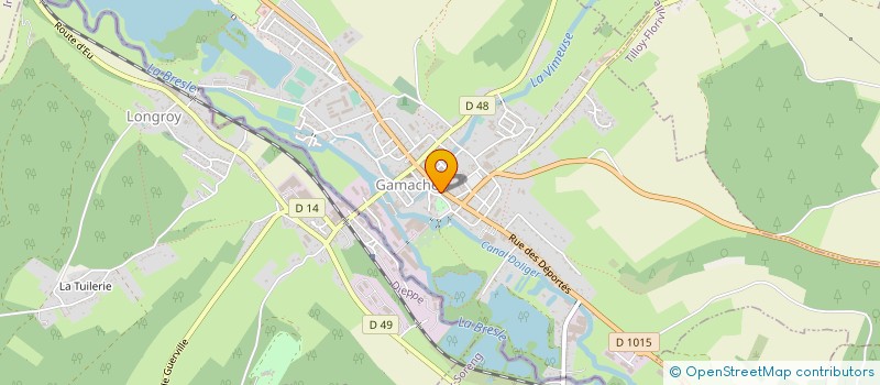 localisation de l'entreprise GAMACHES PRIMEURS  GAMACHES