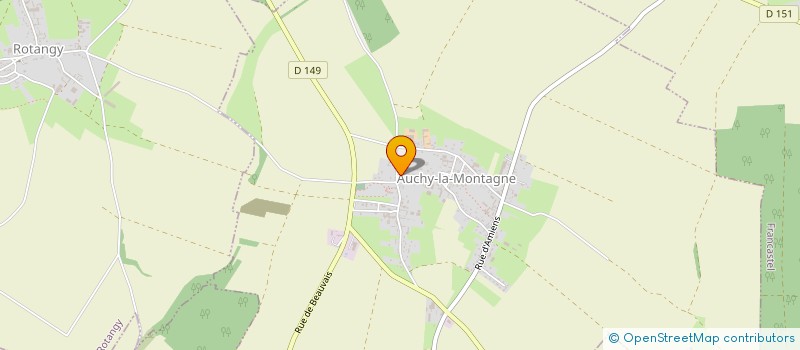 localisation de l'entreprise GAMADES  AUCHY-LA-MONTAGNE