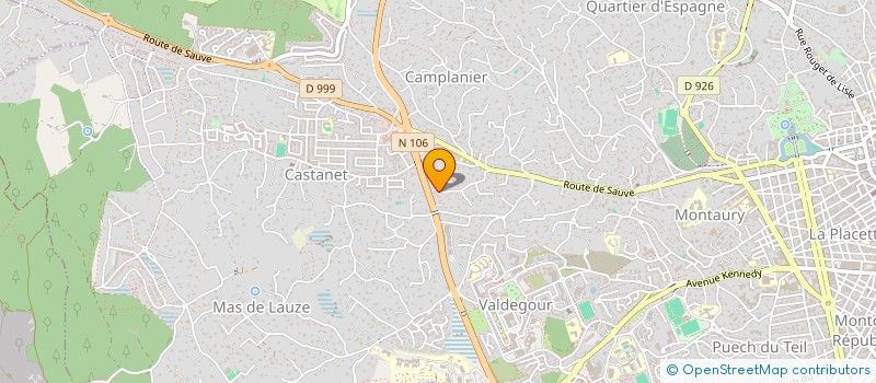 localisation de l'entreprise GAMAEJO  NIMES