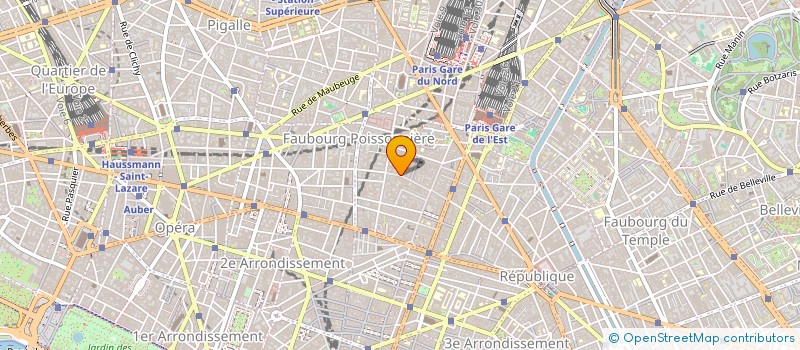 localisation de l'entreprise GAMAGE à PARIS