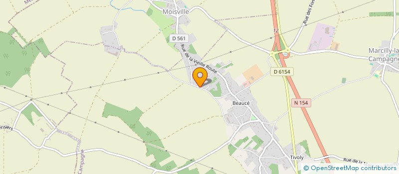 localisation de l'entreprise GAMAGES à MARCILLY-LA-CAMPAGNE