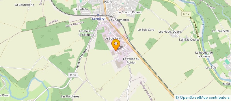 localisation de l'entreprise GAMAIN-LEGROS à TAUXIGNY-SAINT-BAULD
