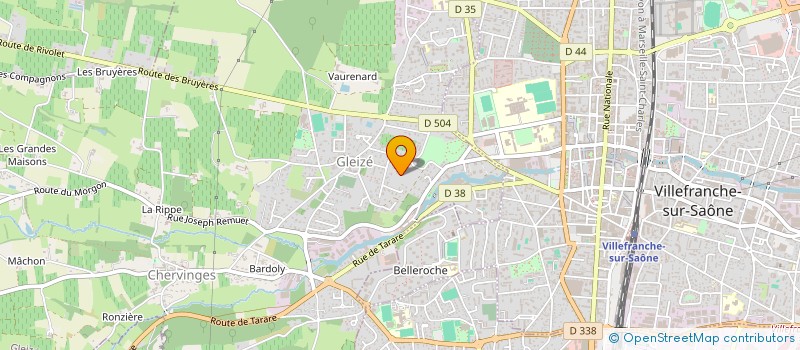 localisation de l'entreprise GAMAJUME  GLEIZE