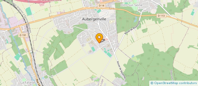 localisation de l'entreprise GAMALIA  AUBERGENVILLE