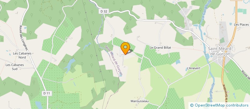 localisation de l'entreprise GAMALIN à SAINT-MEARD-DE-GURCON