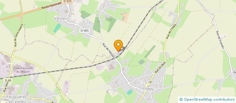 localisation de l'entreprise GAMANTINE  VALINES