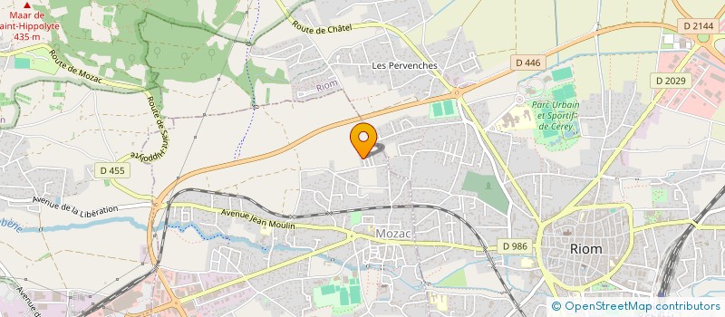 localisation de l'entreprise GAMAO  VOLVIC